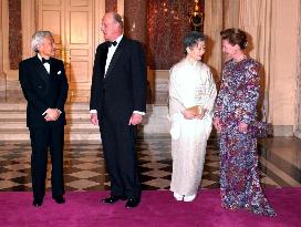 Norwegian king hosts reception